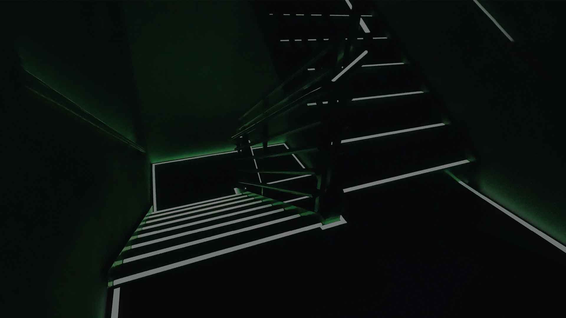 photoluminescent stair nosing/edge marking